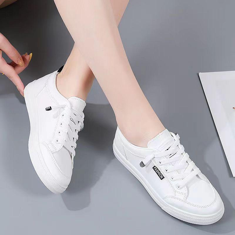 Weiße Schuhe Damen Neu Weicher Boden Lässige Damenschuhe Vier Jahreszeiten Damenschuhe Tragbar Allround Studenten Keine müden Füße Board Schuhe