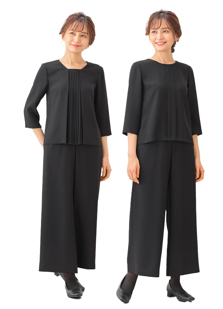 

Летняя черная формальная одежда для 2 летних широких траурных формальных церемониальных [Маргарет Голд] женщин, дизайны, материал, брюки, носить, носить, случаи, m519-L