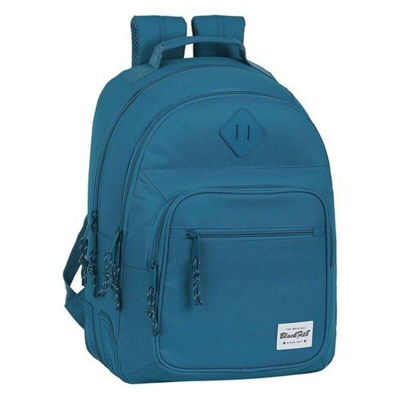 BlackFit8-BlackFit8 Aegean Blue School Backpack (32x42x15cm)