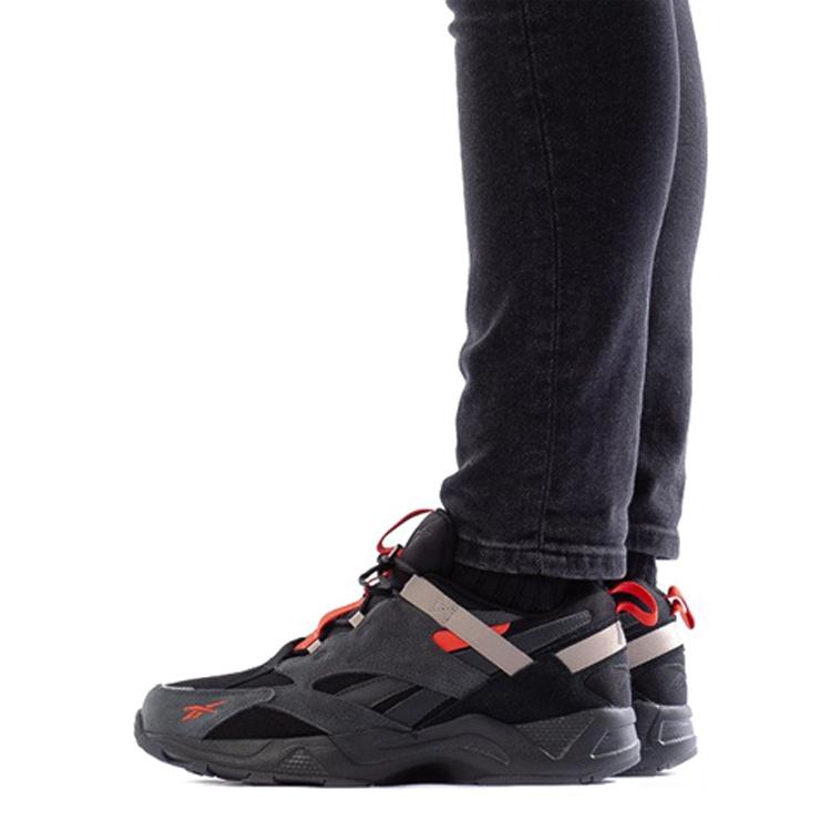 Reebok Aztrek 96 Adventure Black Gray 'Black Grey' Men's EG8917