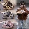 Children's Dad Shoes, Light Cotton Shoes, Velvet To Keep Warm, Low-top Soft-soled To Keep Warm, Classmates 2025 New Mao Mao Shoes