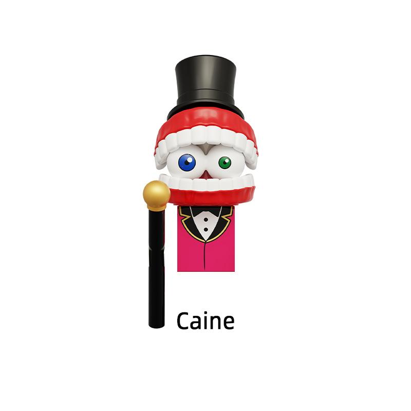 Дивовижний Gangle Pomni Ragatha Jax Цифровий Caine Kaufmo Цирк Zooble Kinger Моделі Блоки Набір Цеглинок MOC Подарунки Іграшки KDL827