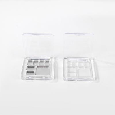 Empty Eyeshadow Box Makeup Lipstick Blush Container Blusher Pan Case DIY Eye Shadow Tray Refillable Tray Pans Pigment Pressed