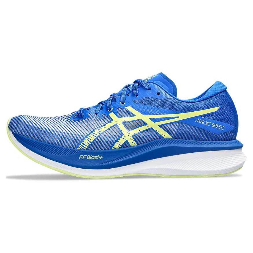 ASICS Magic Speed 3 Illusion Blue Glow Yellow Men s 1011B703-400 EU 42