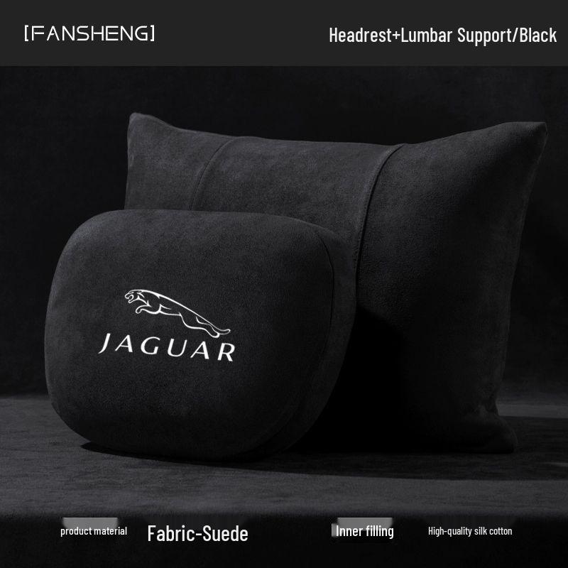Compatible with Jaguar F-PACE Headrests, XFL Car Pillows, XEL Neck Pillows, and E-PACE XJXF Seats.