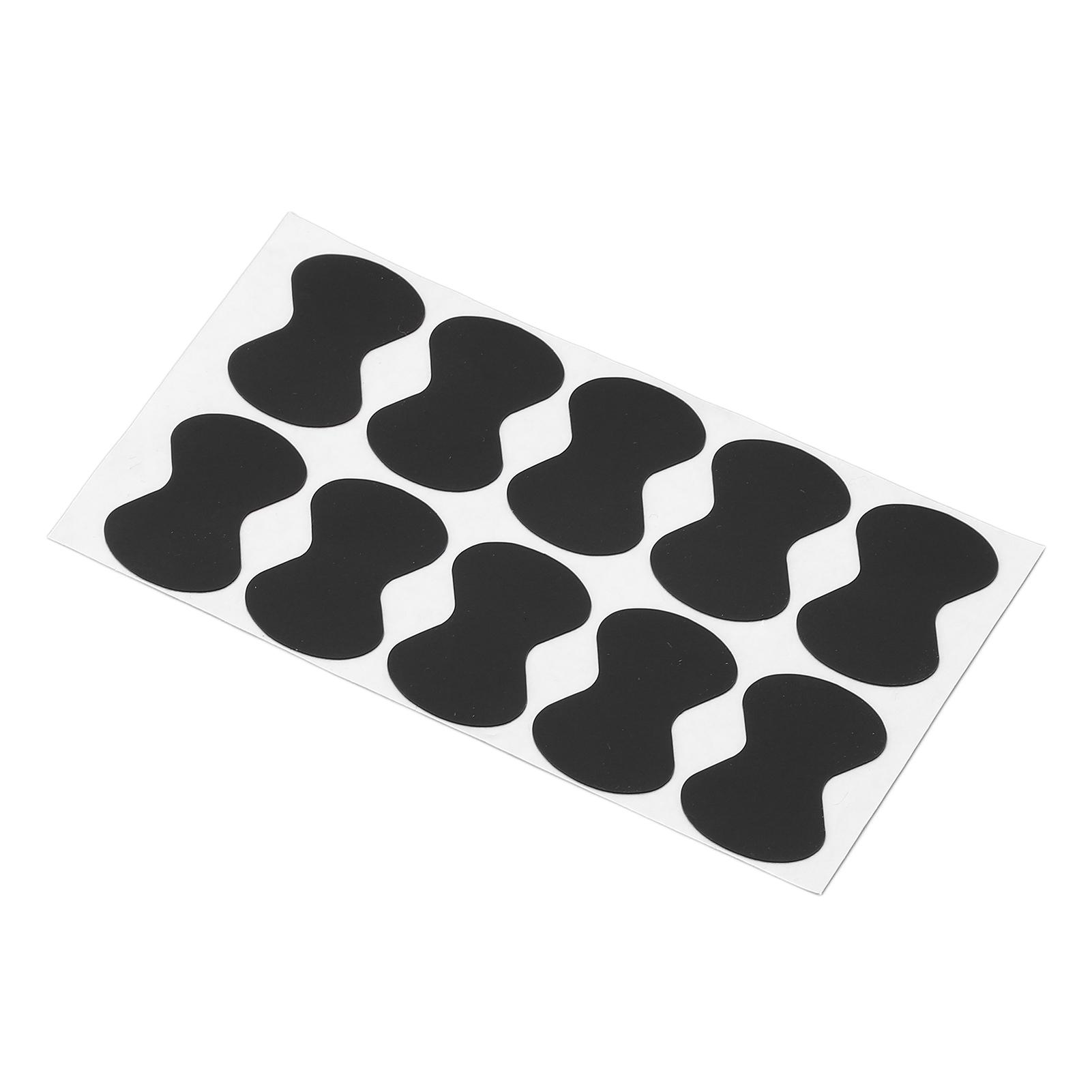 

Pick Non Slip Sticker Silicone Guitar Picks Grips with Adhesive Musical Instrument Accessories Black чёрный