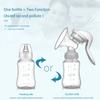 BPA Free Manual Breast Pump Baby Nipple Feeding Pump Ergonomic Hand-type Pump  Breastfeeding