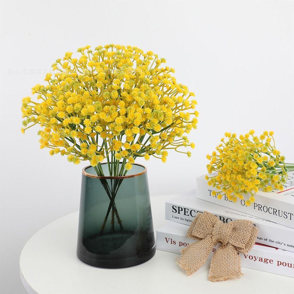 30Pcs DIY Floral Artificial Baby Breath Flowers Artificial Flowers Bouquets  Bride Engagement