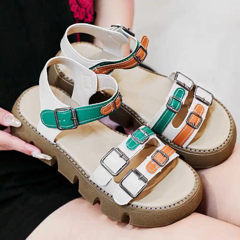 Fashion Round Nose Open From The Back Fuchsia Woman Shoes Retro Sandals House Slippers Sneakers Sport Stylish Funny Authentic
