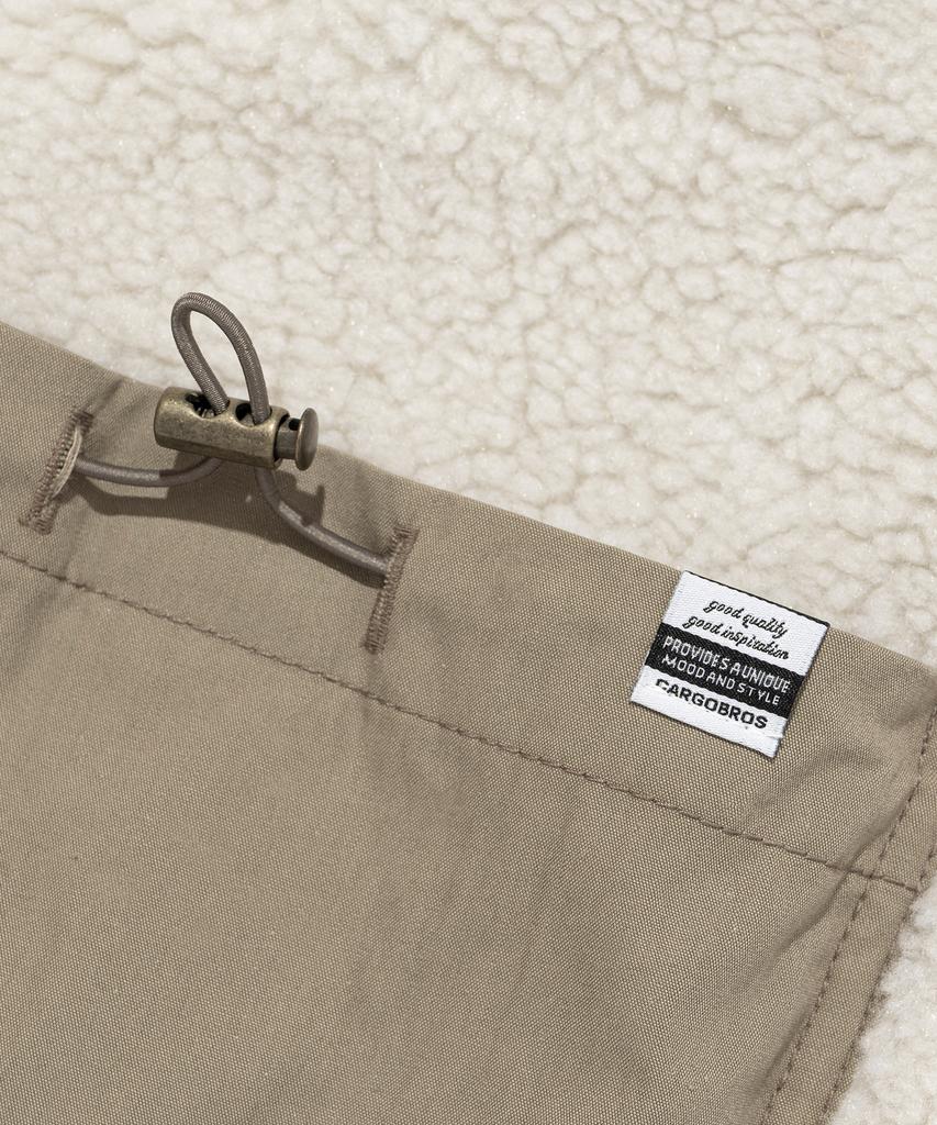 Cargobros Cb Reversible Tumble Vest (Beige)