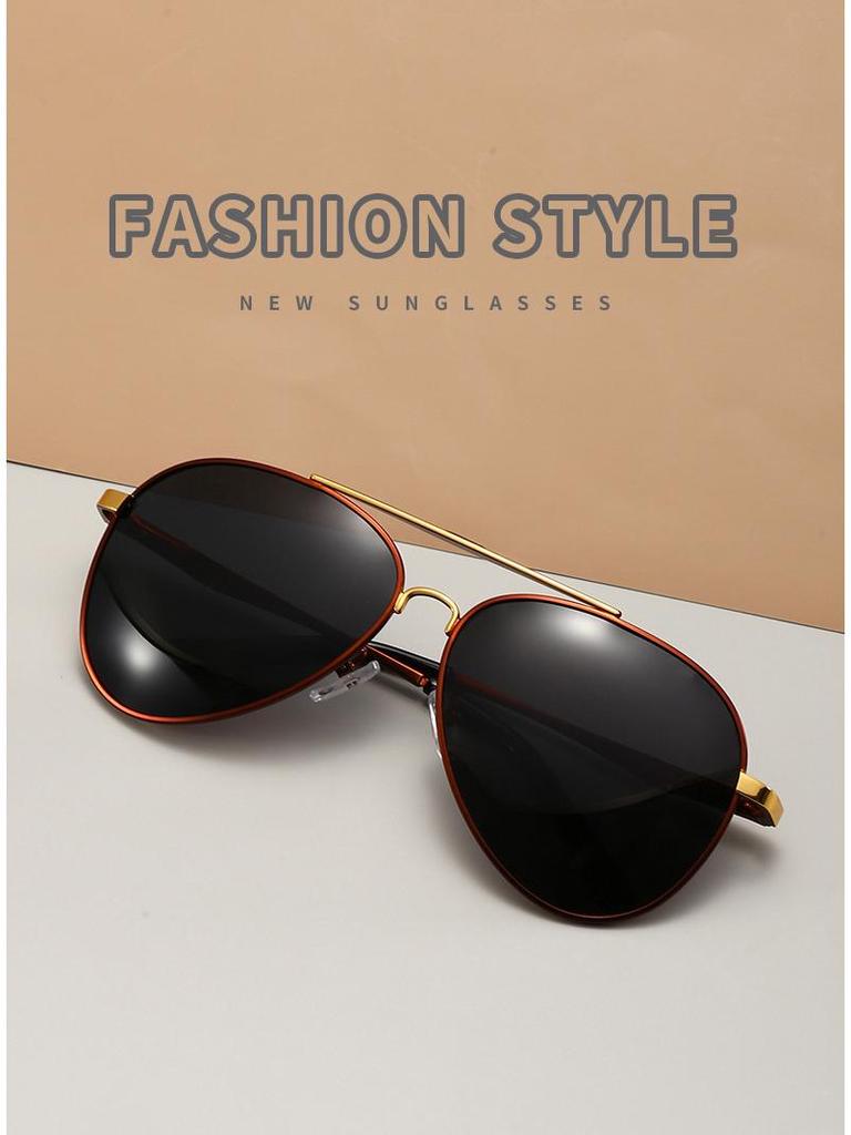 New Men's Trendy Frog Eyeglasses Casual Driving Vacation Sunglasses 571