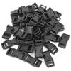 40 Pcs 17mm Mini Buckles Plastic Adjustable Buckles Durable Flat Buckles  Bag Straps