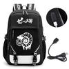 Animation Seven Deadly Sins Backpack Casual Backpack Student School Bag Men'S And Women'S Printed Computer Bag Travel Bag