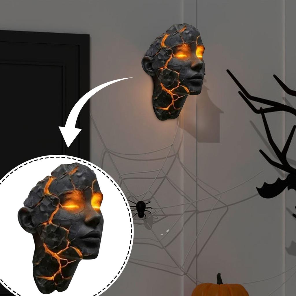 The Broken Wall Lamp Resin Handicraft Is Suitable For Home Decoration, Gifting And Festivals