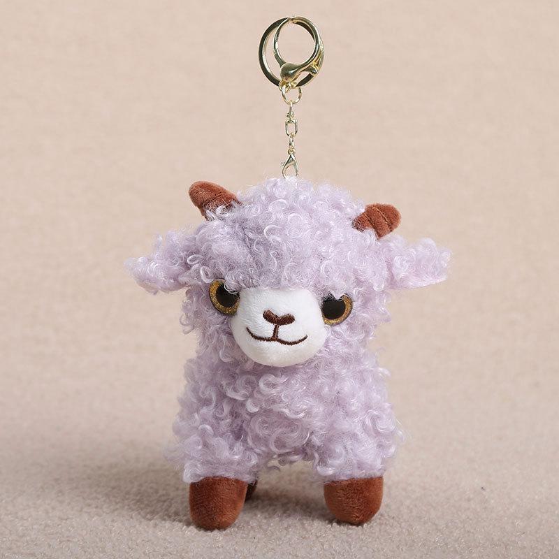 Cute Curly Sheep Plush Toys With Soft Fluffy Fabric Shiny Eyes Perfect For Kids Gifts Home Bedroom Decor