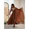 Beautiful Wedding Wear Anarkali Gown Dress Indian Bollywood Desigenr Long Suit