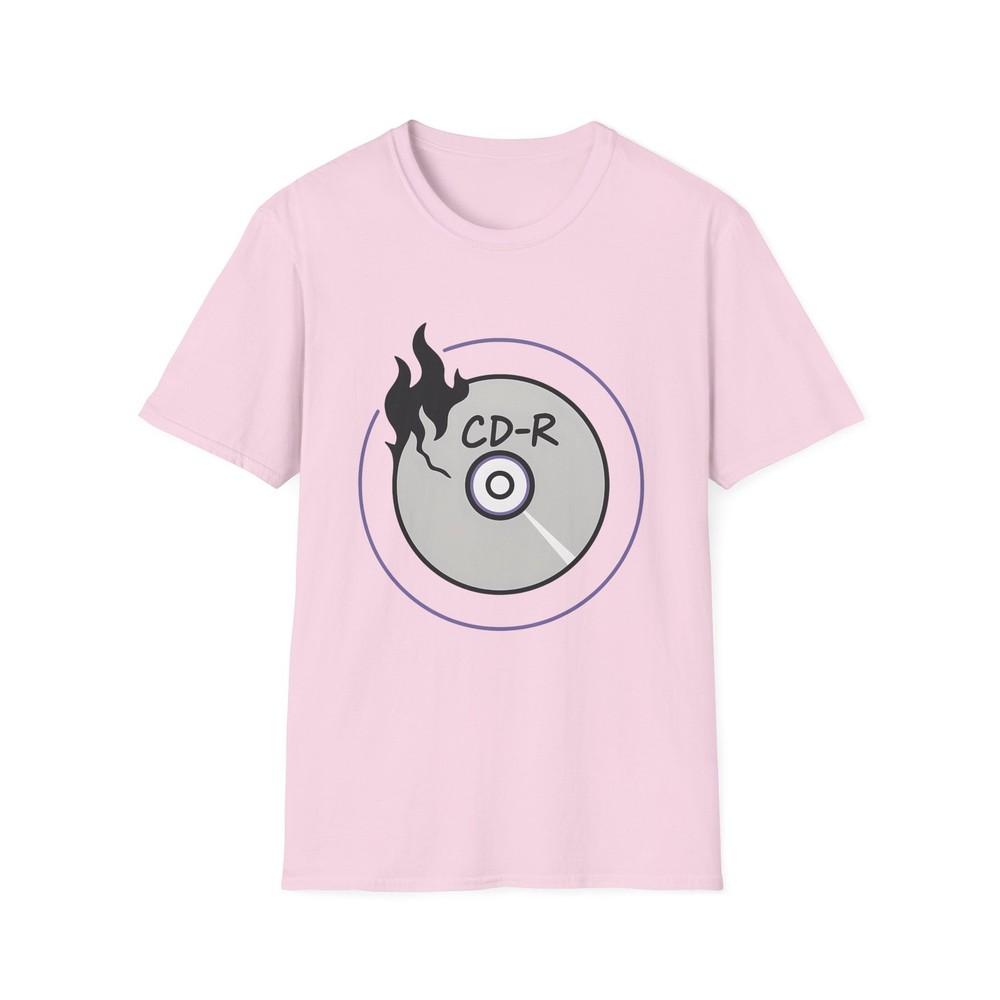 

Unisex Softstyle CD-R Graphic T-Shirt | Retro Tech Style 3XL