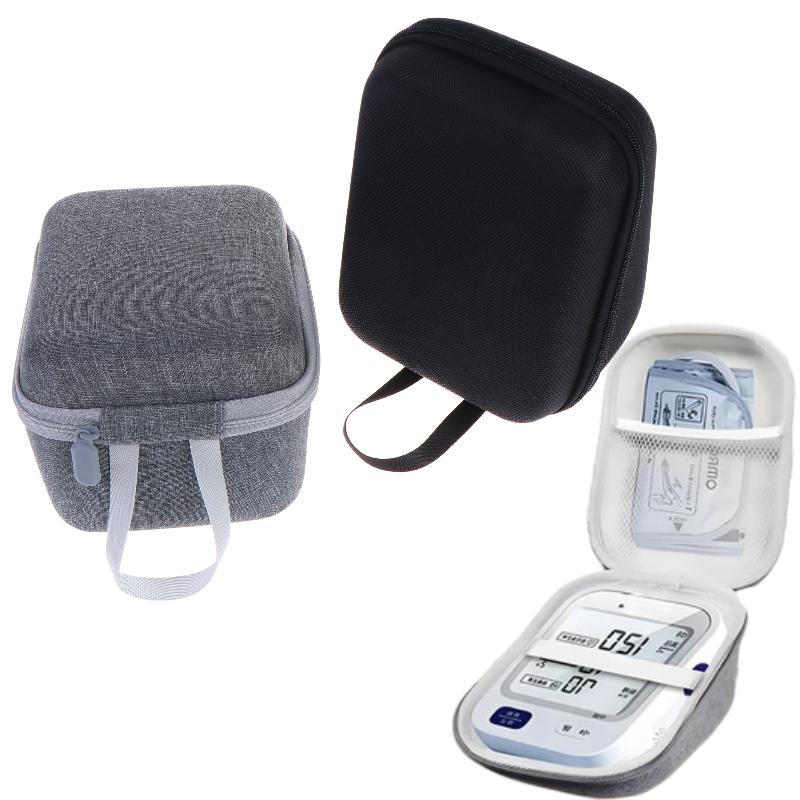 1Pcs Home Electronic Measurement Eva Blood Pressure Bag Hard Case Storage Bag For Upper Arm Blood Pressure Monitor For Omron