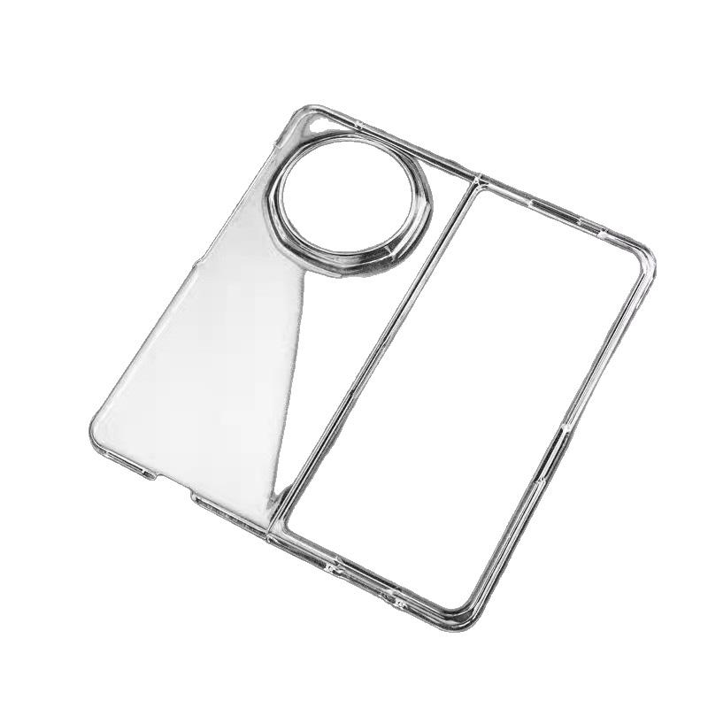 Honor Magic V5 Foldable Screen Glossy Transparent Protective Phone Case