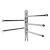 Stainless Steel Towel Rack Wall Mounted Swivel Towel Bar Rotary Towel Rack  Bathroom Holder