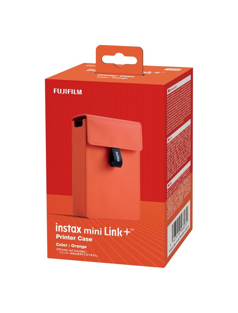 instax Fujifilm Instax Link Plus Printer Case Orange Compact Storage Genuine