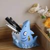 Cartoon Shark Pencil Holder Decorative Storage Ornament