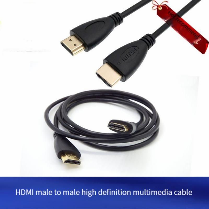 HDMI Compatible Cable Video Cable Gold-Plated 1.4K1080P 3D Cable For HDTV Audio/Video Conversion Connection Cable 0.5m 1m 1.5m2m