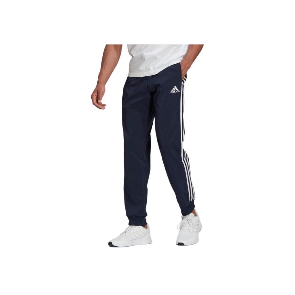 Adidas 3-Stripe Woven Track Pants Men Bottoms Legend-Ink-Blue GK8981