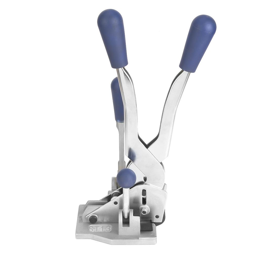 3 in 1 Strapping Tool Steel Tensioner Sealer Cutter Manual Binding Tool for 1/2~5/8in PP Strap3 in 1 steel