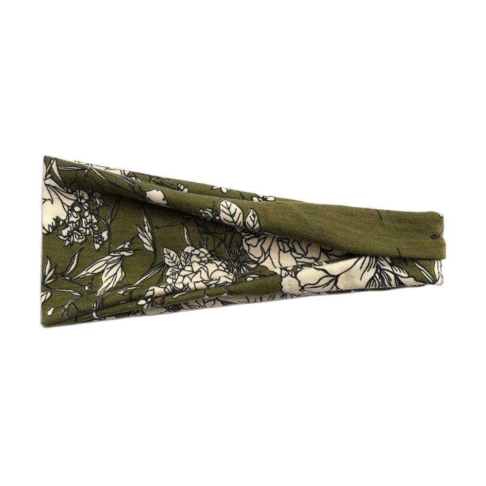 

Женская повязка на голову с принтом, широкий тюрбан с перекрутом, вязаная хлопковая спортивная повязка для йоги, с перекрученным узлом, аксессуары для волос, банданы