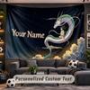 Spirited Away Personalized Tapestry Support Custom Name, Wall Art Home Decoration