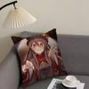 Anime Hu Tao Cushion Cover Pillowcase Upholstery Sofa Throw Pillow Home Decor Pillowcas