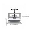 Document Flattening Press Easy to Use Manual Book Stable for Small Studio