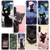 Anime Cute Black Cat Meow Phone Case For Samsung Galaxy A17 A37 A57 A16 A26 A36 A56 A15 A25 A35 A55 A14 A24 A34 A54 A13 A23 A33