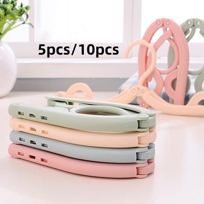 Foldableable Portable Clothes Hanger Travel Portable Clothes Hanging Rack Multi-functional Storage Home Business Trip