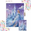 Frozen Elsa Ice Castle Diamond Painting Art Mosaic Kit Handmade diy5D Home Decor Gift