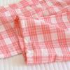 Women's Plaid Cotton Pajama Pants - Summer Thin, Loose Fit, Elastic Waist, Plus Size, Outdoor & Home Wear