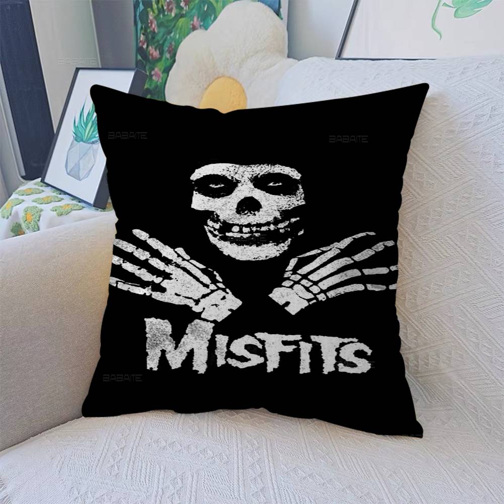 Heavy Metal Misfits Band pillow cover sofa cushion cover home room decoration children gift