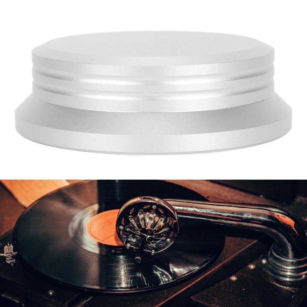 Aluminum Alloy Turntable Weight Clamp Vibration Reduction Disc Stabilizer Weight for LP Record