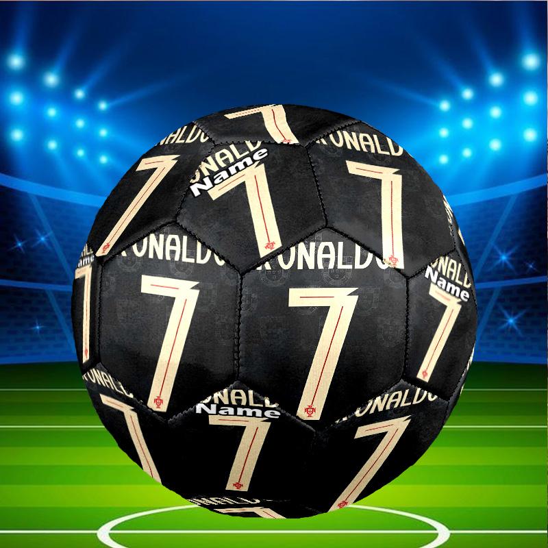 Custom Name Personalized Cristiano Ronaldo-A Print Size 5 Soccer Ball Training & Match Football, for Team, Kicking, Gift for Football Enthusiasts