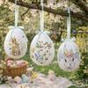 DIY Craft Easter Simulation Egg Foam Easter Party Decorations Easter Eggs Pendant  School Party