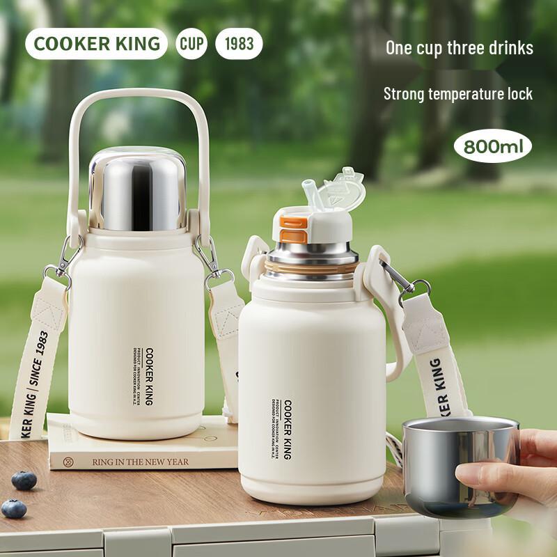 COOKER KING 800ml 316 Stainless Steel Thermal Flask
