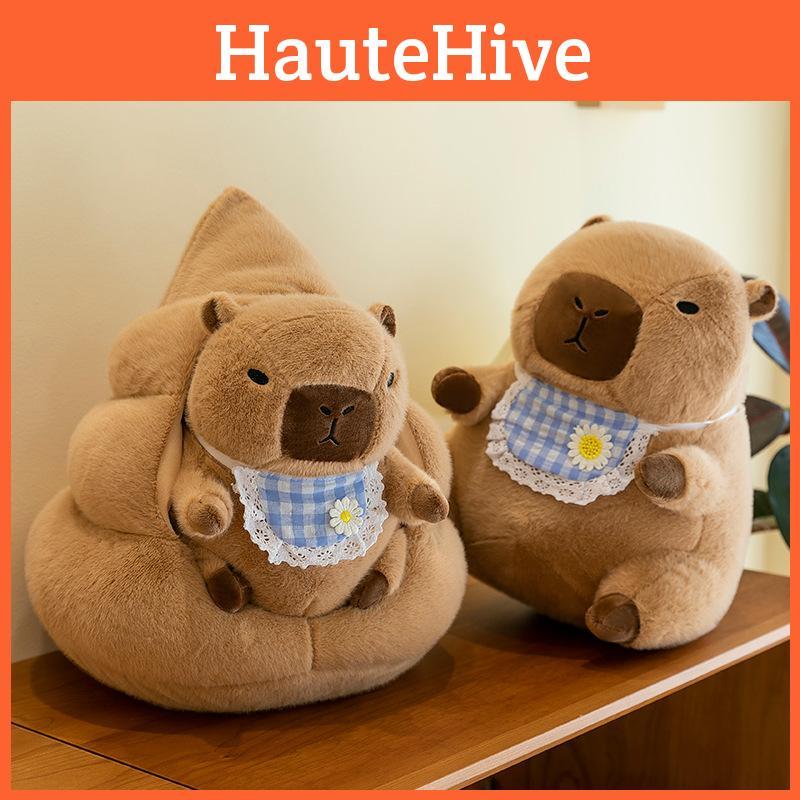 Capybara Plush Toy With Pp Cotton Filling For Kids And Collectors