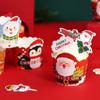 50Pcs Santa Claus Elk Snowman Penguin Christmas Cupcake Cups Printing Muffin Cupcake Liners  Party
