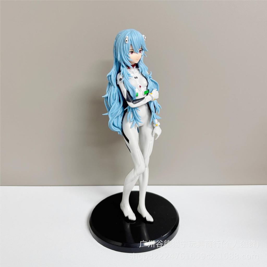 Anime EVA Ayanami Rei Asuka Kawaii Figure PVC Model Toys Doll Collect Ornaments Gifts