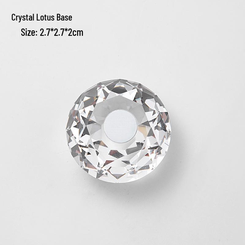 Fairy Aurora Iridescent Acrylic Nail Art Practice Stand with Strong Magnet Holder