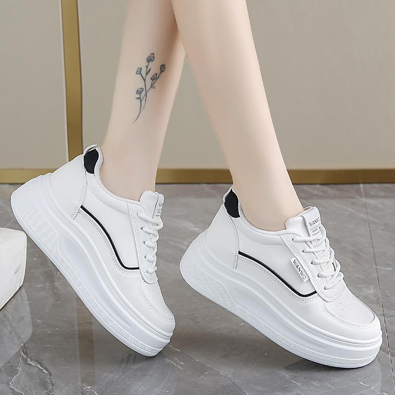 Women's Shoes 2026 Spring and Autumn Height Increase Summer Thin Casual Sports Board Shoes for Women