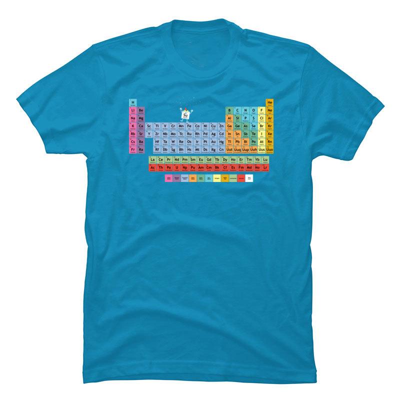 Das Element der Überraschung Mathe T-Shirt Chemie Wissenschaft Herren Oberteile T-Shirt Maßgeschneidert Neue Mode Kleidung Shirt