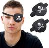 Single Eye Patch, Large Size, Unisex Eye Cover for Adults, Kids and Costume Parties