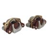 2Pcs Front Brake Caliper 1911169 Left and Right Brake Wheel Caliper with Brake Pads Replacement for Polaris Sportsman